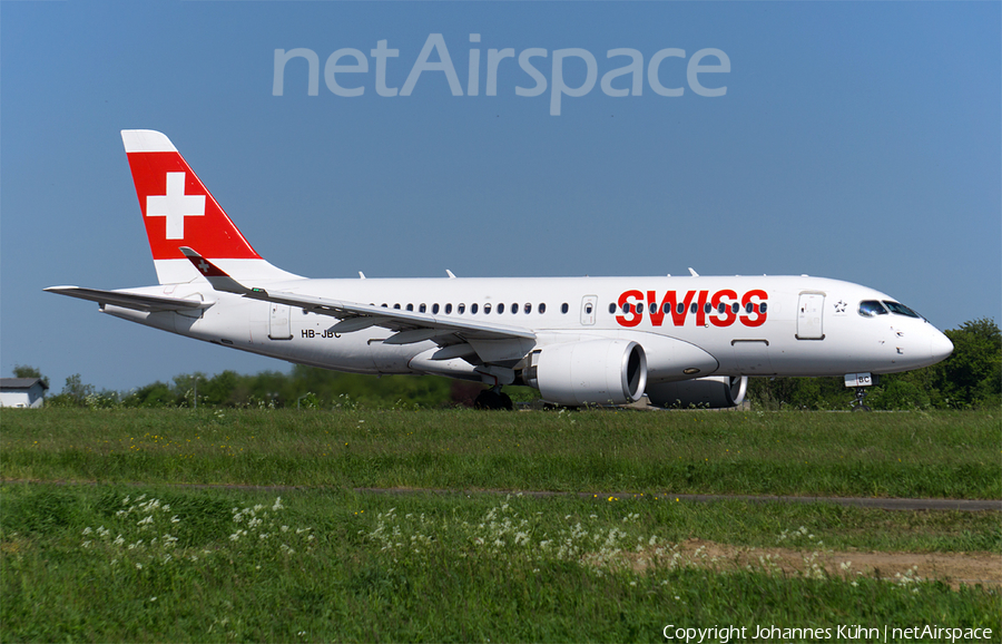 Swiss International Airlines Airbus A220-100 (HB-JBC) | Photo 242750