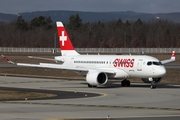 Swiss International Airlines Airbus A220-100 (HB-JBD) at  Frankfurt am Main, Germany