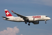 Swiss International Airlines Airbus A220-100 (HB-JBD) at  Hamburg - Fuhlsbuettel (Helmut Schmidt), Germany