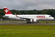 Swiss International Airlines Airbus A220-100 (HB-JBD) at  Hamburg - Fuhlsbuettel (Helmut Schmidt), Germany