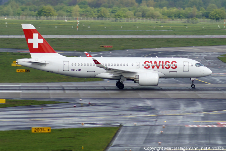 Swiss International Airlines Airbus A220-100 (HB-JBD) | Photo 163202