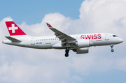 Swiss International Airlines Airbus A220-100 (HB-JBD) at  Frankfurt am Main, Germany