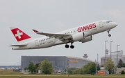 Swiss International Airlines Airbus A220-100 (HB-JBD) at  Frankfurt am Main, Germany