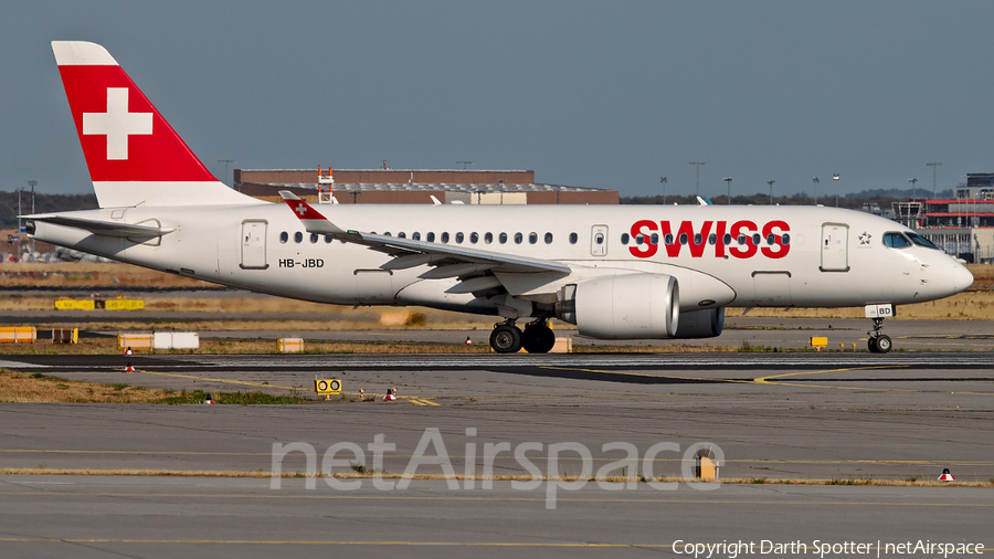 Swiss International Airlines Airbus A220-100 (HB-JBD) | Photo 324702
