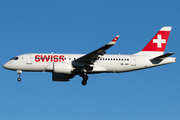 Swiss International Airlines Airbus A220-100 (HB-JBD) at  Hamburg - Fuhlsbuettel (Helmut Schmidt), Germany