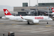 Swiss International Airlines Airbus A220-100 (HB-JBD) at  Zurich - Kloten, Switzerland