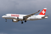 Swiss International Airlines Airbus A220-100 (HB-JBE) at  Frankfurt am Main, Germany