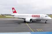 Swiss International Airlines Airbus A220-100 (HB-JBE) at  Sylt/Westerland, Germany