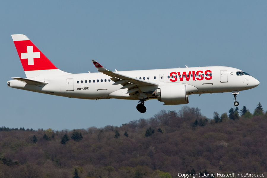 Swiss International Airlines Airbus A220-100 (HB-JBE) | Photo 421406