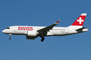 Swiss International Airlines Airbus A220-100 (HB-JBE) at  Amsterdam - Schiphol, Netherlands