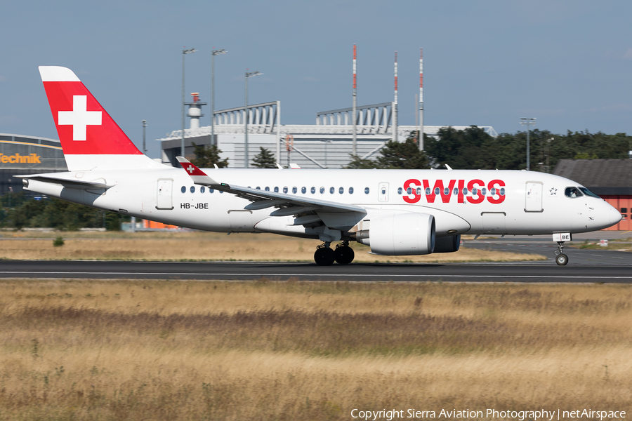 Swiss International Airlines Airbus A220-100 (HB-JBE) | Photo 330675