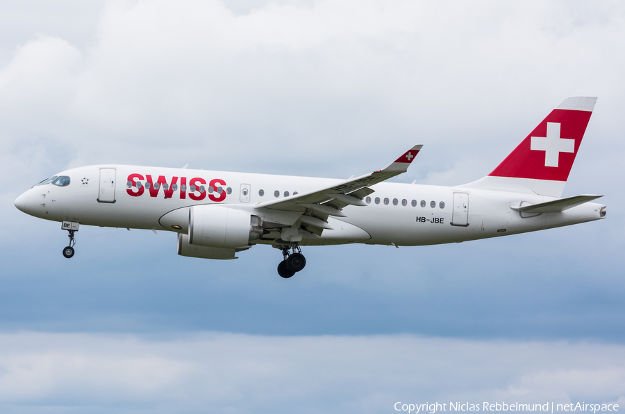 Swiss International Airlines Airbus A220-100 (HB-JBE) | Photo 252856