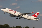 Swiss International Airlines Airbus A220-100 (HB-JBE) at  Hamburg - Fuhlsbuettel (Helmut Schmidt), Germany