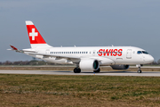 Swiss International Airlines Airbus A220-100 (HB-JBE) at  Leipzig/Halle - Schkeuditz, Germany