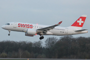 Swiss International Airlines Airbus A220-100 (HB-JBE) at  Luxembourg - Findel, Luxembourg