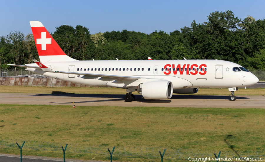 Swiss International Airlines Airbus A220-100 (HB-JBE) | Photo 244034