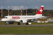 Swiss International Airlines Airbus A220-100 (HB-JBF) at  Hamburg - Fuhlsbuettel (Helmut Schmidt), Germany