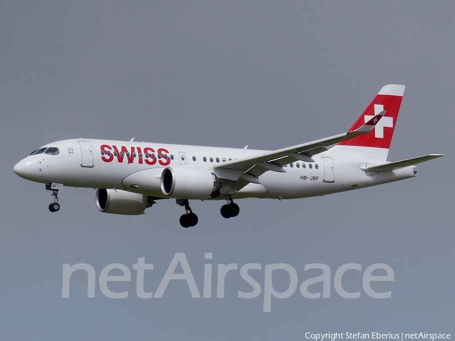 Swiss International Airlines Airbus A220-100 (HB-JBF) | Photo 188117