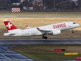 Swiss International Airlines Airbus A220-100 (HB-JBF) at  Dusseldorf - International, Germany