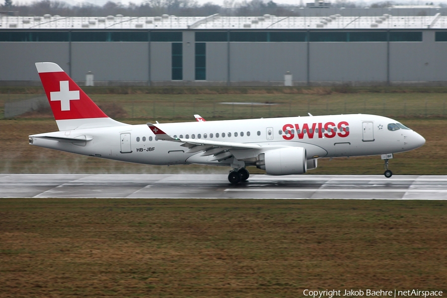 Swiss International Airlines Airbus A220-100 (HB-JBF) | Photo 151205