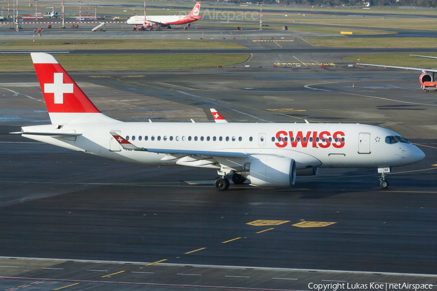 Swiss International Airlines Airbus A220-100 (HB-JBF) | Photo 221446
