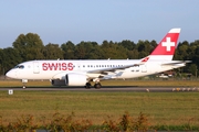 Swiss International Airlines Airbus A220-100 (HB-JBF) at  Hamburg - Fuhlsbuettel (Helmut Schmidt), Germany