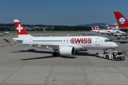 Swiss International Airlines Airbus A220-100 (HB-JBF) at  Zurich - Kloten, Switzerland