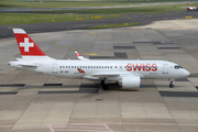 Swiss International Airlines Airbus A220-100 (HB-JBG) at  Dusseldorf - International, Germany