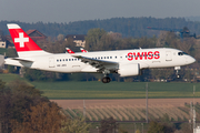 Swiss International Airlines Airbus A220-100 (HB-JBG) at  Zurich - Kloten, Switzerland