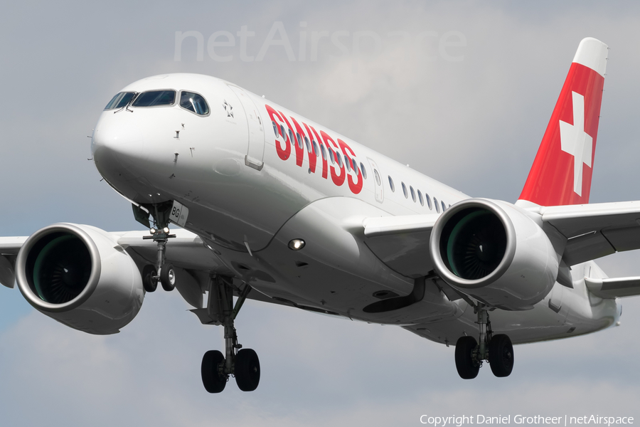 Swiss International Airlines Airbus A220-100 (HB-JBG) | Photo 165836