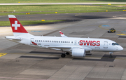 Swiss International Airlines Airbus A220-100 (HB-JBG) at  Dusseldorf - International, Germany