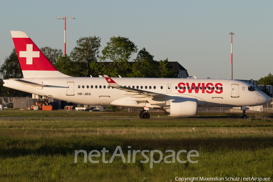 Swiss International Airlines Airbus A220-100 (HB-JBG) | Photo 247155
