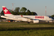 Swiss International Airlines Airbus A220-100 (HB-JBG) at  Hannover - Langenhagen, Germany