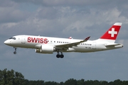 Swiss International Airlines Airbus A220-100 (HB-JBG) at  Hamburg - Fuhlsbuettel (Helmut Schmidt), Germany