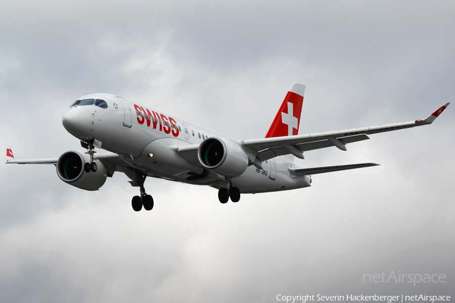 Swiss International Airlines Airbus A220-100 (HB-JBG) | Photo 205565