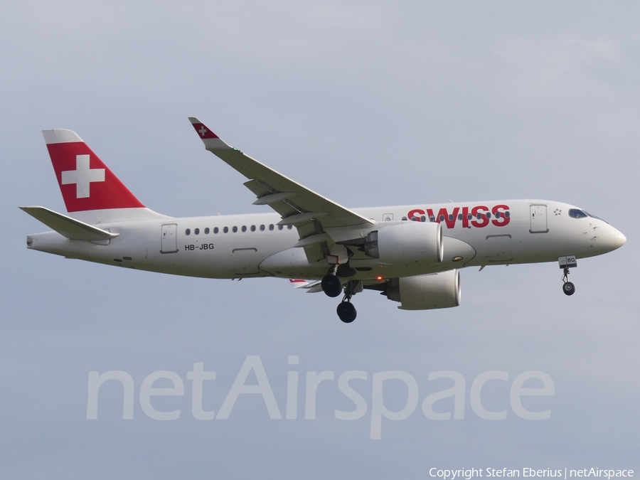 Swiss International Airlines Airbus A220-100 (HB-JBG) | Photo 256047