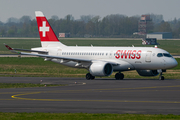 Swiss International Airlines Airbus A220-100 (HB-JBH) at  Dusseldorf - International, Germany
