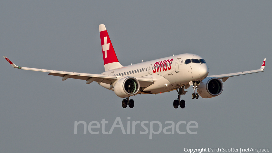 Swiss International Airlines Airbus A220-100 (HB-JBH) | Photo 324703