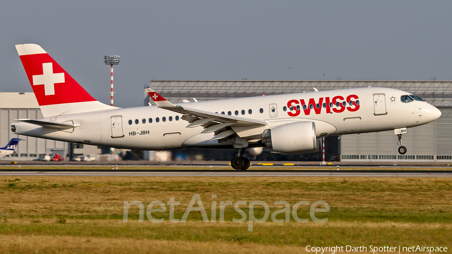 Swiss International Airlines Airbus A220-100 (HB-JBH) | Photo 324704