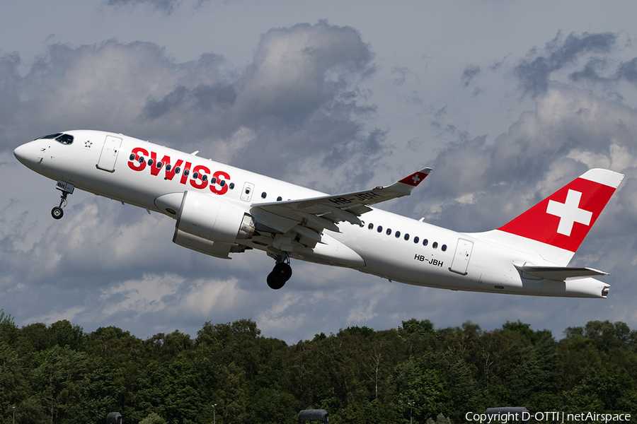 Swiss International Airlines Airbus A220-100 (HB-JBH) | Photo 166757