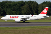 Swiss International Airlines Airbus A220-100 (HB-JBH) at  Hamburg - Fuhlsbuettel (Helmut Schmidt), Germany