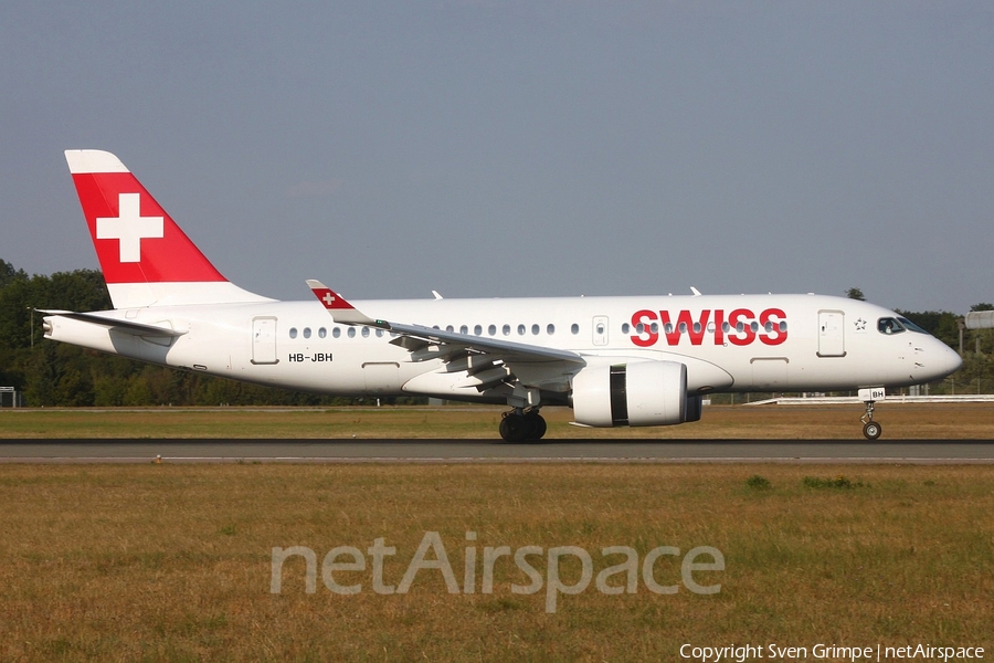 Swiss International Airlines Airbus A220-100 (HB-JBH) | Photo 259326