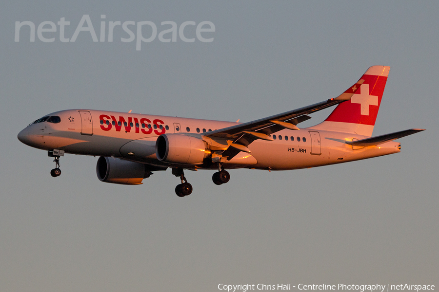 Swiss International Airlines Airbus A220-100 (HB-JBH) | Photo 284304