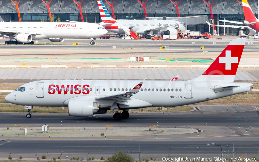 Swiss International Airlines Airbus A220-100 (HB-JBH) | Photo 353567