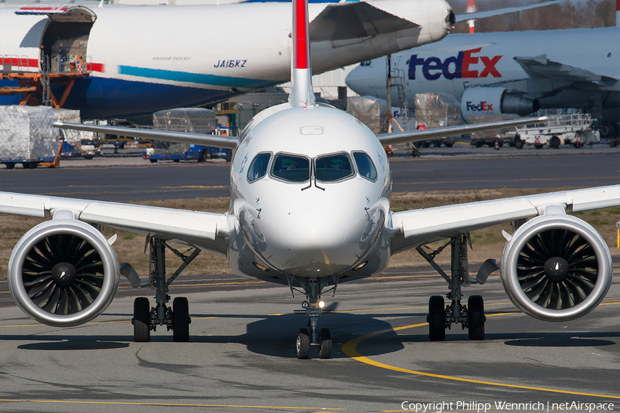 Swiss International Airlines Airbus A220-100 (HB-JBH) | Photo 253068