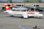 Swiss International Airlines Airbus A220-100 (HB-JBH) at  Zurich - Kloten, Switzerland