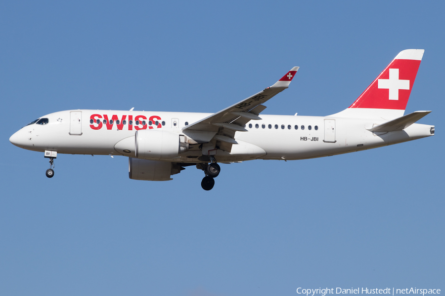 Swiss International Airlines Airbus A220-100 (HB-JBI) | Photo 518373