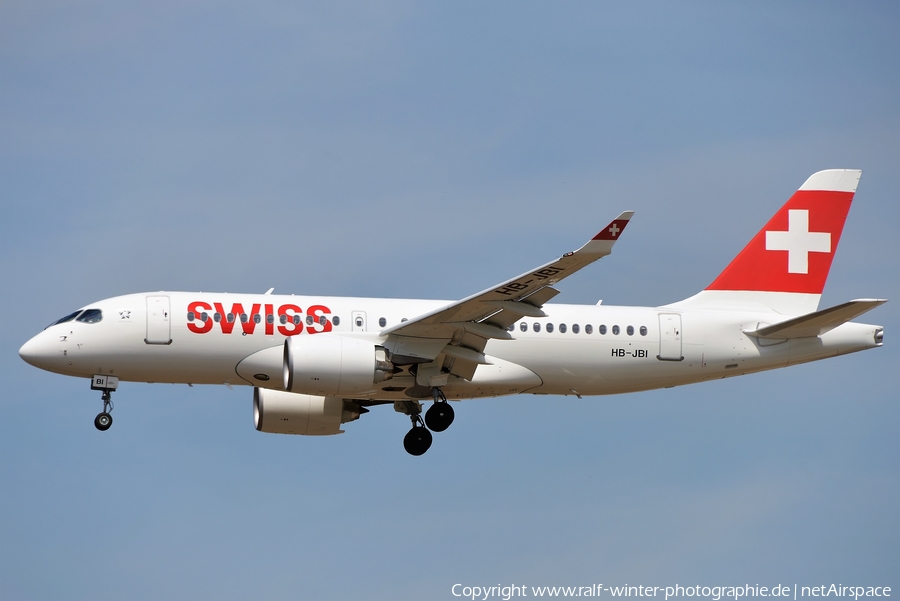 Swiss International Airlines Airbus A220-100 (HB-JBI) | Photo 405184