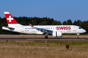 Swiss International Airlines Airbus A220-100 (HB-JBI) at  Hamburg - Fuhlsbuettel (Helmut Schmidt), Germany