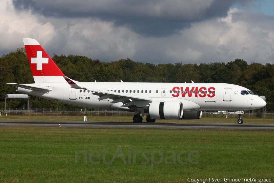 Swiss International Airlines Airbus A220-100 (HB-JBI) | Photo 529116